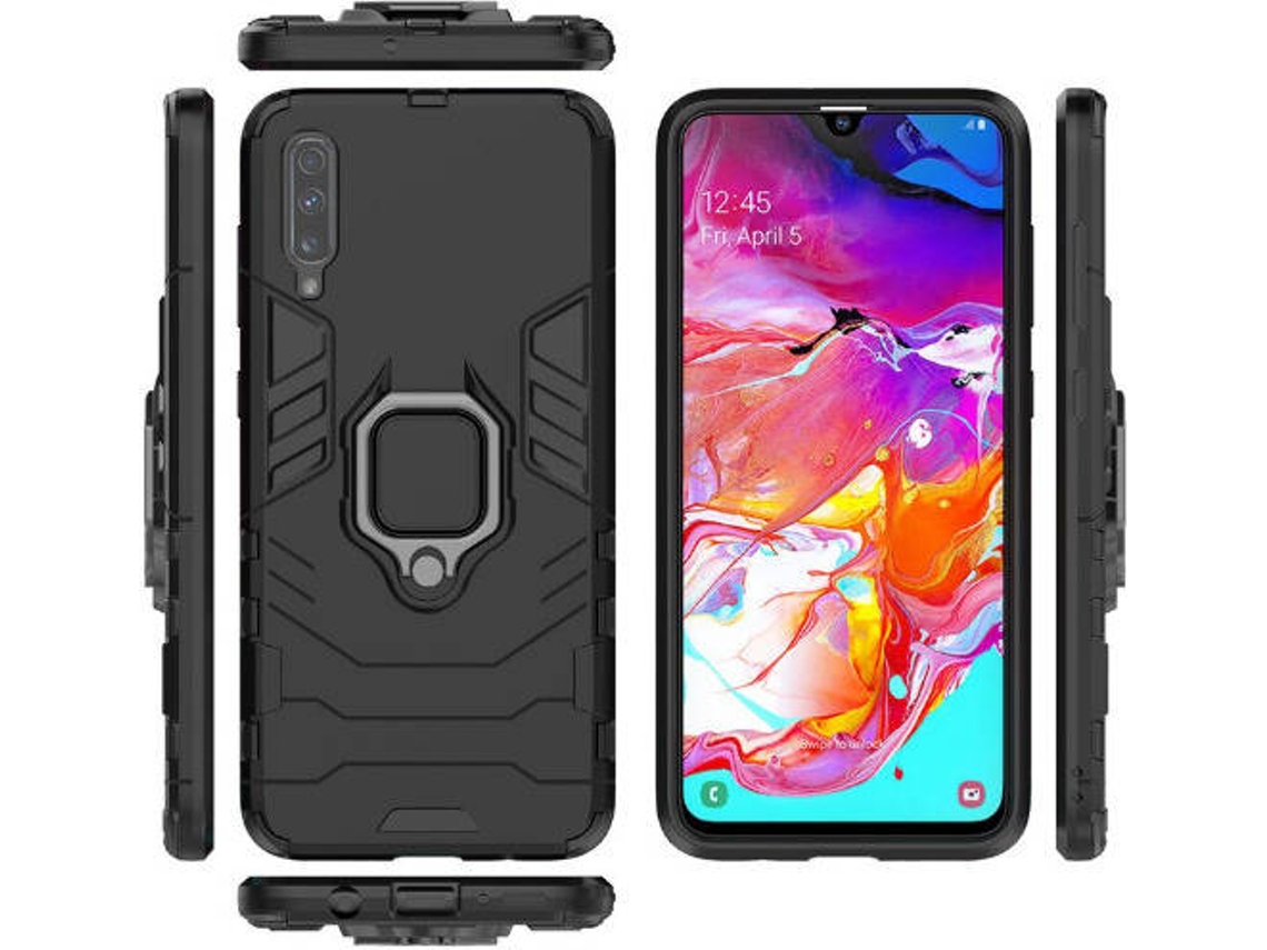 Capa Samsung Galaxy A70s Military Defender Preto