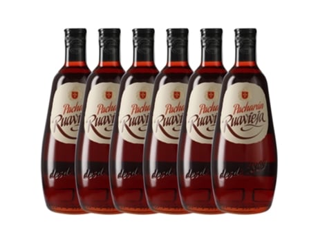 Licor RUA VIEJA Pacharán Rua Vieja Ruavieja (0.7 L - 6 unidades)