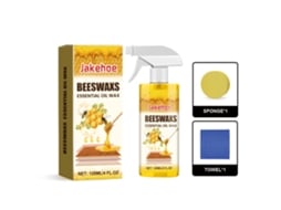 Cera de Abelha Spray para Polir Madeira