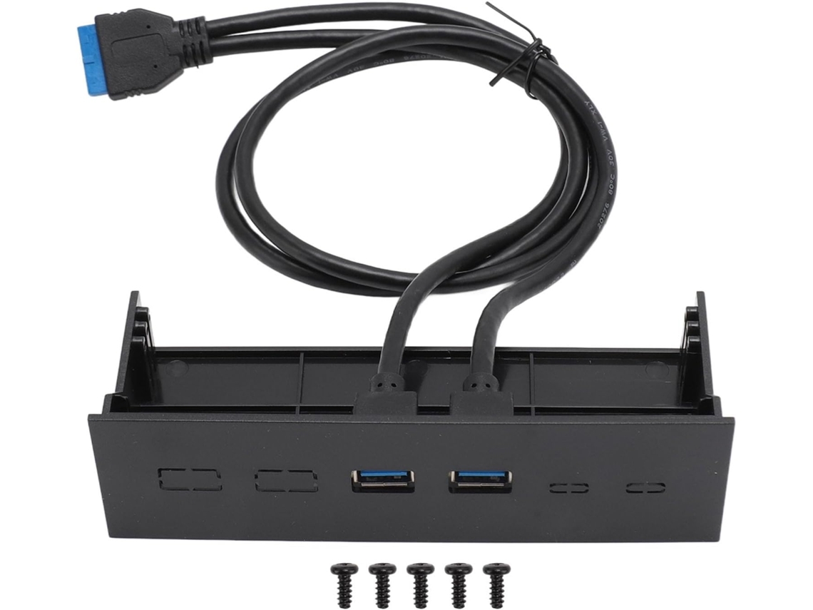 Hub Usb Frontal Txd167 De 5,25 Polegadas, Placa Expansão 3.0 Porta