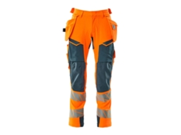 Calças Grandes Com Bolsos Pendurados Accelerate Safe 19031 Laranja 54 / 30 MASCOT