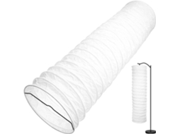 Luminária de Chão de Papel, Elegante, com Capa Protetora Dobrável, 95 Cm, Ideal para Sala de Estar, Hotel e Casa. SFUSHOS