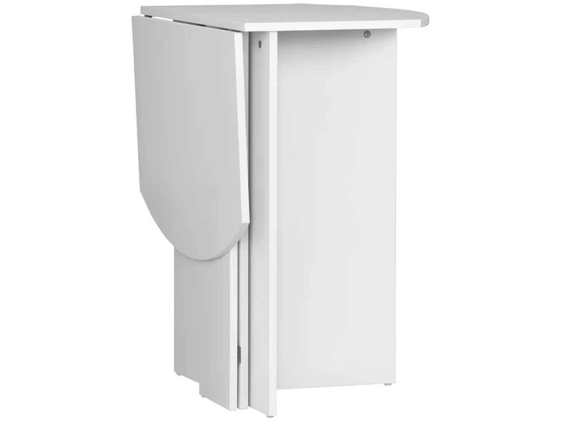 Mesa de jantar dobrável em madeira econômica 90x60x74cm BTFORUS