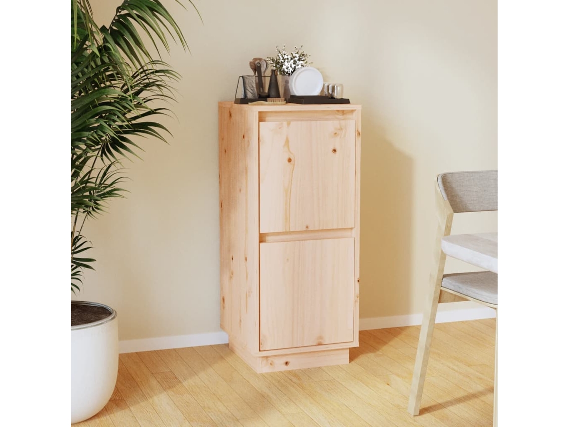 Aparador 31,5x34x75 cm Madera Maciza de Pino