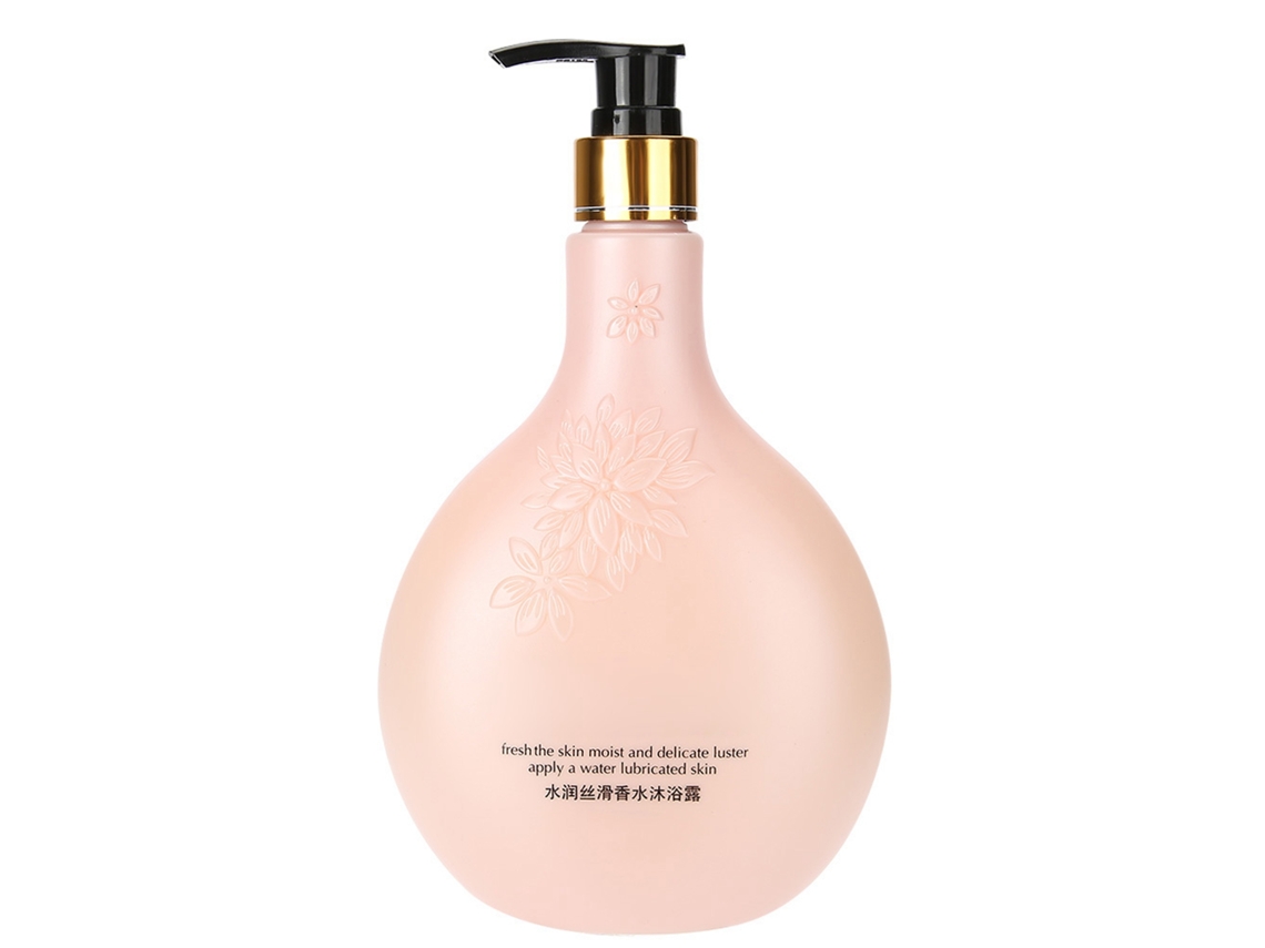 2026 gel de Ducha Corporal Hidratante Natural 500ml com Fragrância para Cuidado da Pele (amarelo)