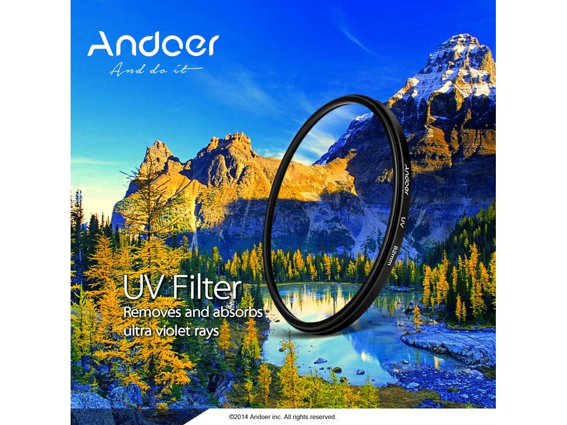 Andoer 52mm Uv Ultra violet Filter Lens Protector For Canon Nikon Dslr Camera LAXISCREED