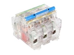 Laxiscreed Disjuntor Miniatura 3p 690v Ac Para Proteção Eléctrica De Alta Segurança
