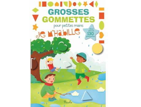 Large Stickers I'M Dressing Up PICCOLIA (Idade minima recomendada: 2 anos)