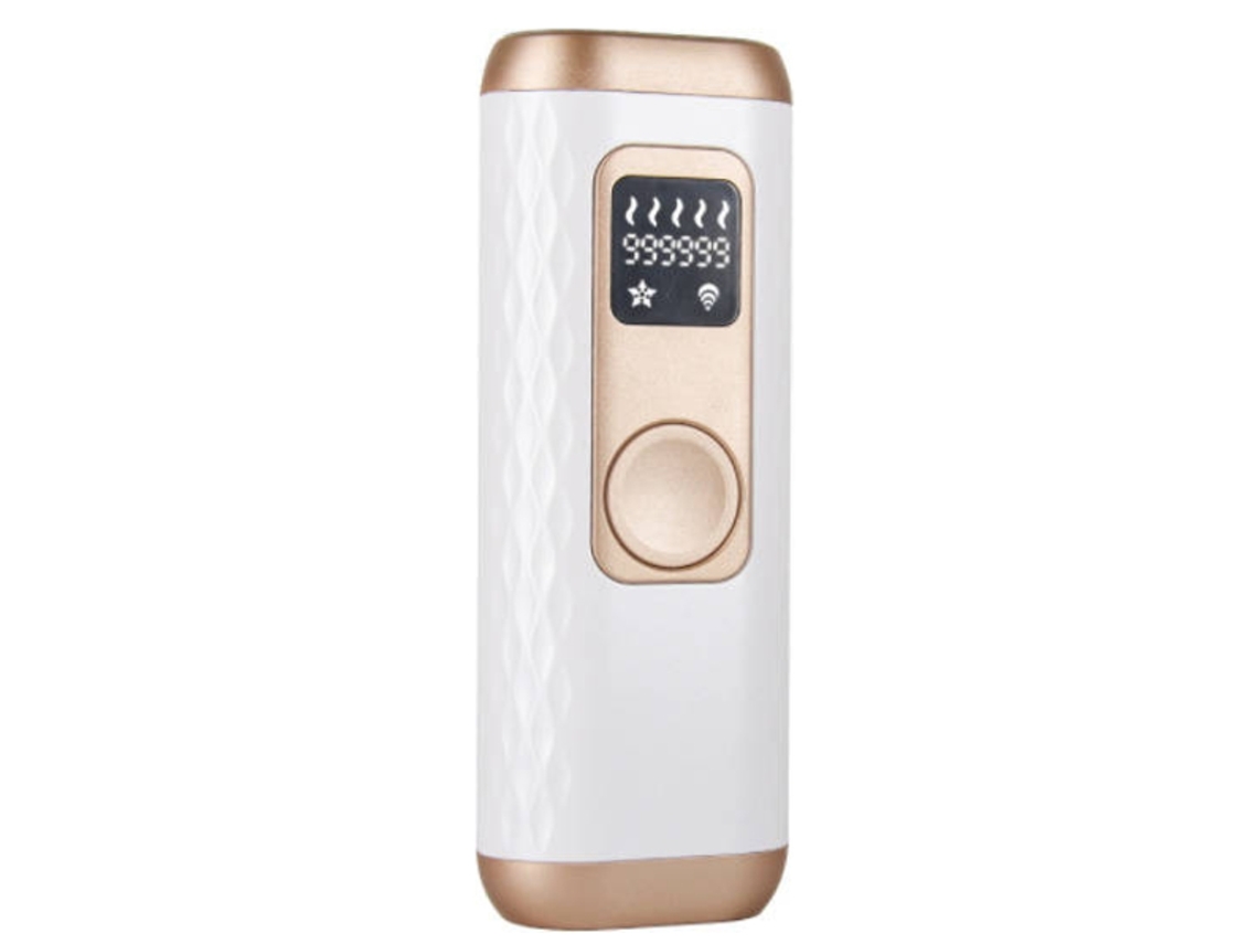 Dispositivo De Depilação A Laser De Luz Pulsada Indolor Ipl, 900.000 Flashes, 5 Níveis De Energia E 2 Modos Yizhood (branco)