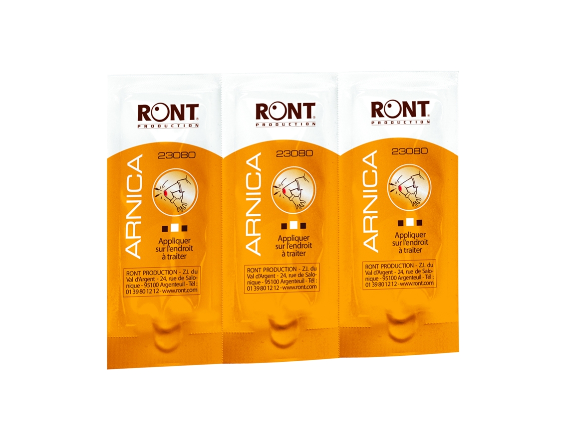 Pacote de 3 sacos de 3 cápsulas Sporti France Arnica