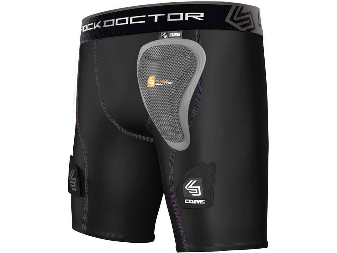 Proteção corporal SHOCK DOCTOR Core Compressão Hockey Preto (XL)