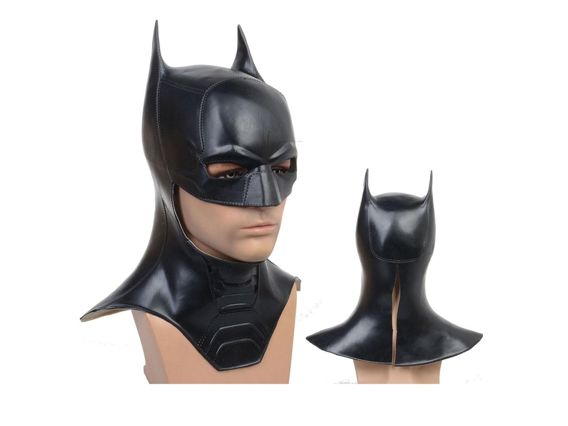Laxiscreed Máscara Facial De Couro Pu Para Cosplay, Halloween E Festas