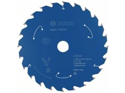Disco de Serra Circular BOSCH Para Serra Sem Fios Expert para Madeira 160x1.5/1x20 T24