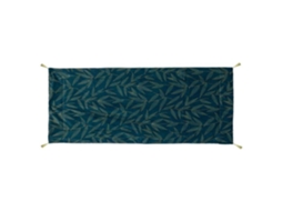 Colcha ATMOSPHERA Ozie Pato Interior Veludo Azul (x180 cm)