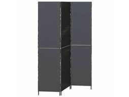 Divisória de Ambientes Manual Preta 146 x 180 cm Vime Pe MAISON EXCLUSIVE