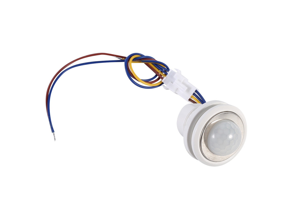 Interruptor de Sensor Movimento Infravermelho Automático para Lâmpadas Led Parede Teto 85 265v | S/MARCA