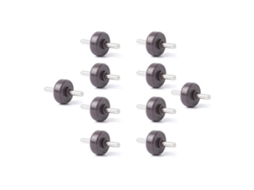 Conjunto De 10 Rodas De Base Para Cabeçote De Limpeza De Acionamento_glo