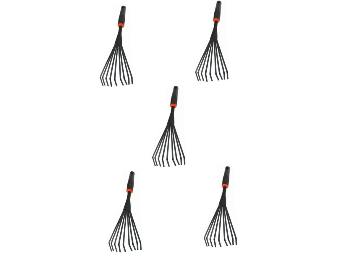 Kit De Ferramentas De Jardinagem Com 5 Peças Para Capinar E Cultivar.