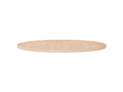 Vidaxl Tampo De Mesa Redondo Ø90x2,5cm Carvalho Maciço Não Tratado
