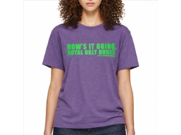 Rockinstone Bill And Ted Ugly Heather Purple Adult T-shirt Size:l