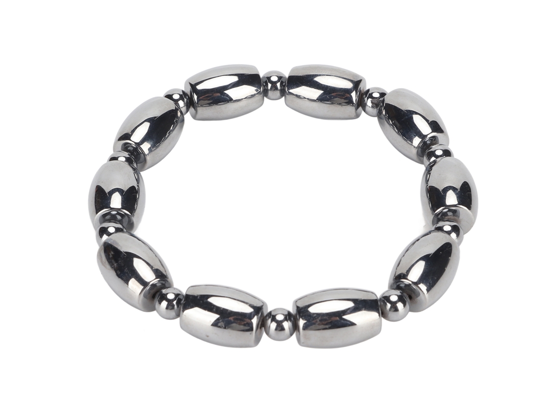 Pulseira De Terahertz Com Contas Redondas Para Aliviar Fadiga E Promover Circulação Corrente Para Mulheres E Homens