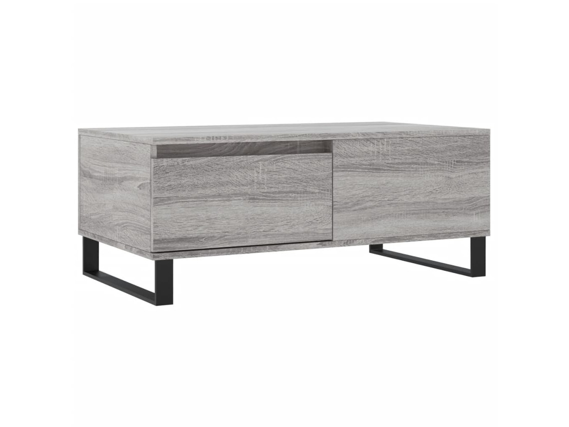 Mesa de centro 90x50x36,5 cm Madeira Cinzento Sonoma Derivatives MAISON EXCLUSIVE