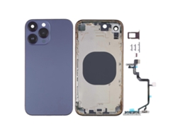 Capa Traseira Com Aparência Semelhante À Do Iphone 14 Pro Para Iphone Xr (roxa)