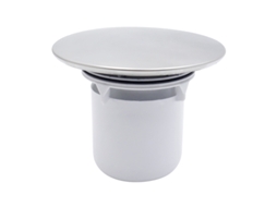 Ralo de Piso AQUAFORGE em Aço Inoxidável, 15cm, com filtro e antirretorno