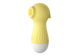 Vibrador De Massagem De Suco Recarregvel De 10 Frequncias Para Mulheres (amarelo)