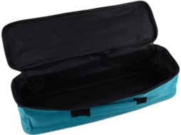 Bolsa para ferramentas funcional Feita, em material Oxford resistente, ideal para eletricistas, mecânicos e técnicos. Cor azul.