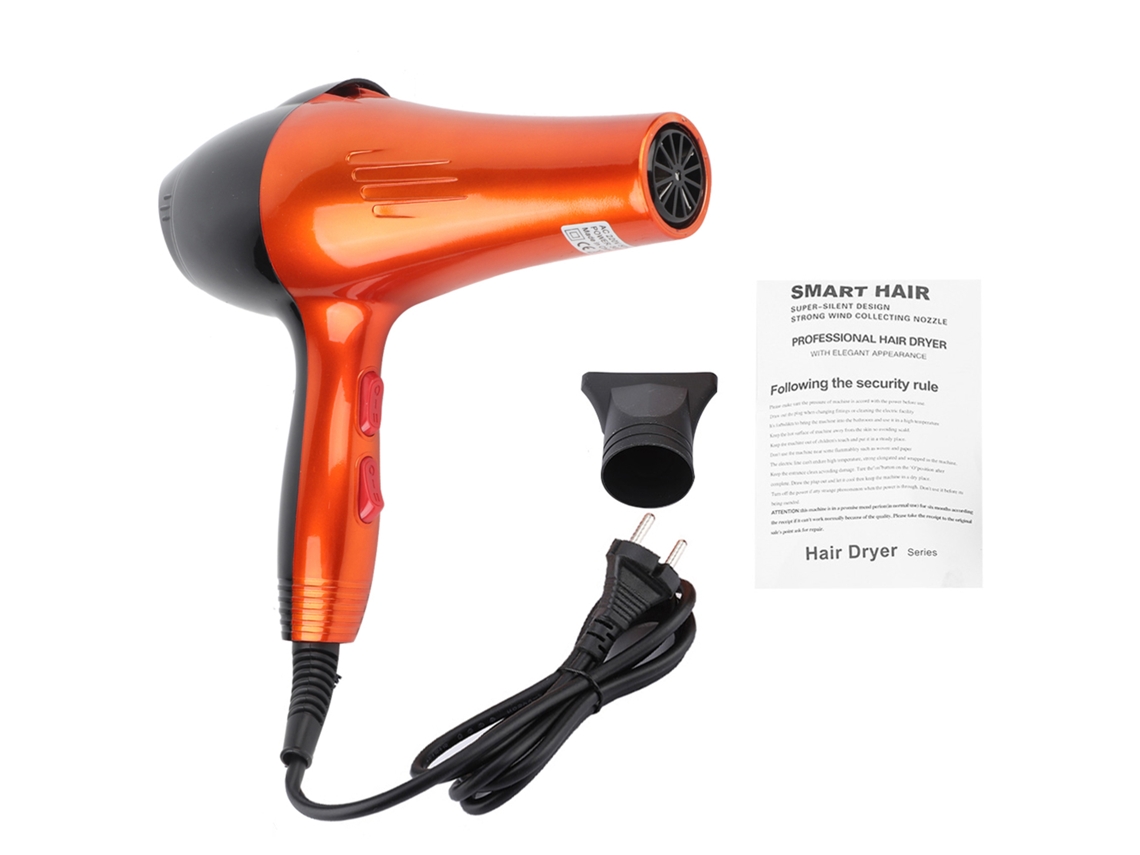 Laxiscreed Secador De Cabelo Doméstico 3000w Com Ar Quente E Frio, Silencioso, Padrão Ue 220v