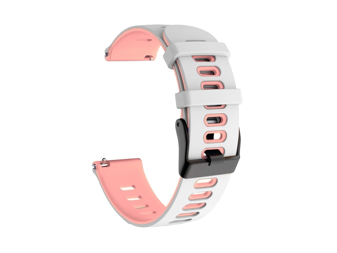Lurelia Pulseira De Silicone Bicolor Rosa 20 Mm, Compatível Com Huawei Watch Gt 3 42