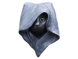 Placa de parede com gato coroado, resina LAXISCREED