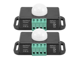 Sensor Pir 12v 24v Compatível com Fita de Led BRILVIBERA (pacote 2)
