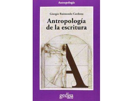 Livro Antropologia De La Escritura de Giorgio Raimondo Cardona (Espanhol)