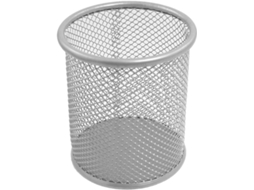Organizador Cilíndrico De Malha Metálica Ruilogod, 9, 9cm 3, 9 Polegadas