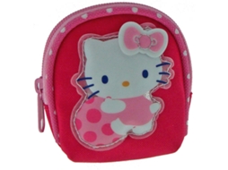 Porta-Moedas HELLO KITTY Playful (Poliéster - Rosa)