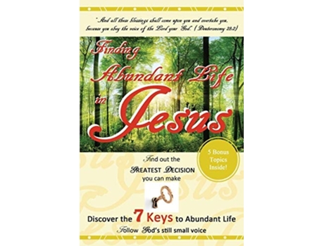 Livro Finding Abundant Life In Jesus De Ruel Hernandez Castillo (inglês)