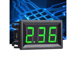 Painel De Medidor Amplificador Led Digital 0