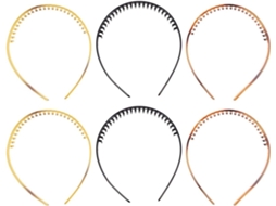 Conjunto De 6 Dentes, Design Simples E Fácil De Segurar, Acessórios De Moda Para Mulheres.