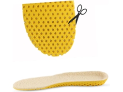 Palmilhas De Inverno Eringogo, 2 Pares, Grossas, Quentes, Lã Sintética, Bege, Tamanho G 41-46, Respiráveis, Esportivas
