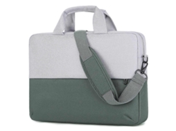 Bolsa mensageiro para laptop Aquaforge de 15,6", à prova d'água e fina.
