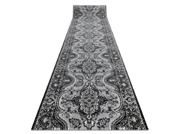 Passadeira Bcf Morad Wiosna Roseta Cinzento 120 cm