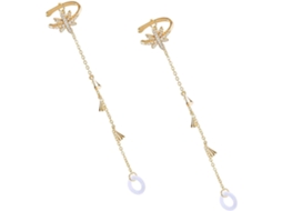 Toyandona Cordão Portátil E Fácil De Transportar Em Cobre Dourado Para Fones De Ouvido, Cordão Simples E