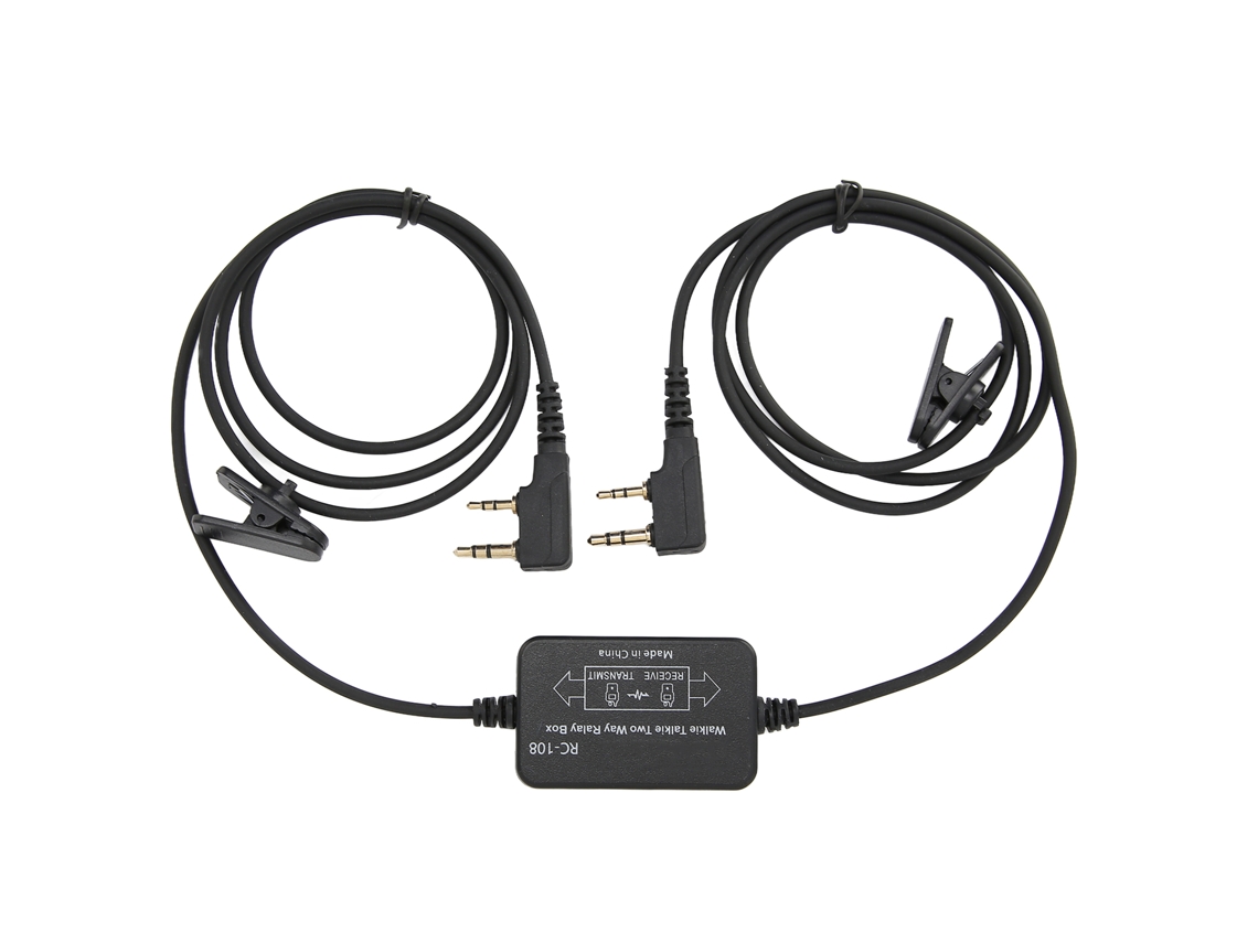 Caixa de rele RC‑108 Mali para rádio bidirecional, intercom, repetidor, porta K
