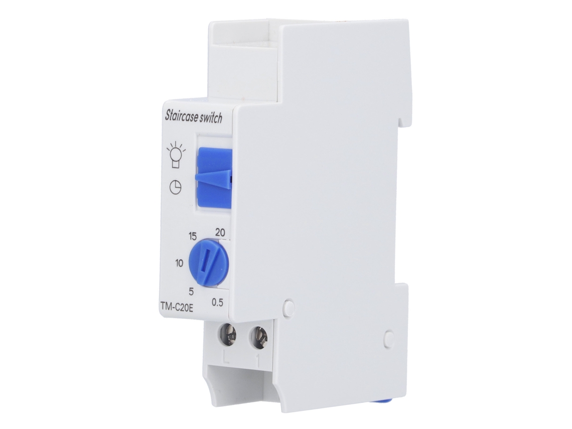 Timer mecânico interruptor de luz ajustável 20 minutos intervalo 220V TMC20E
