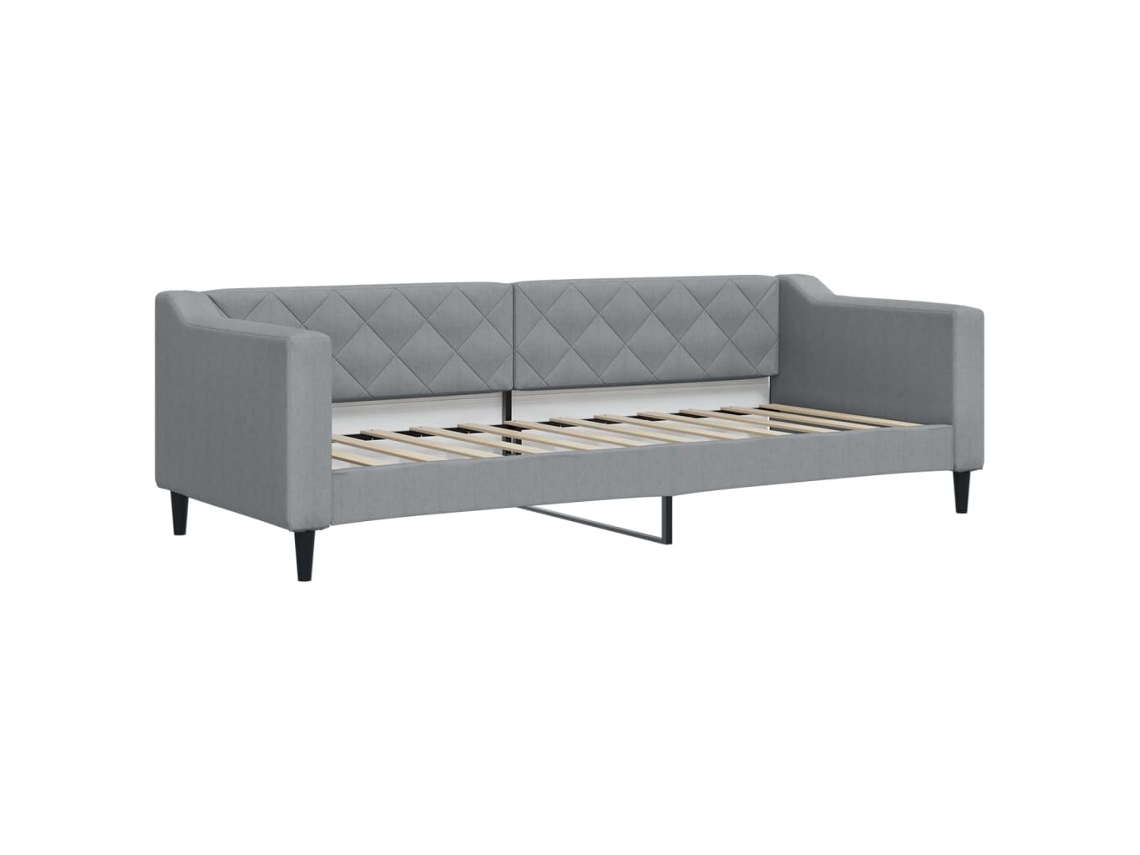Day Bed, Day Beds Vidaxl Cinzeto Tecido (80 X 200 Cm)