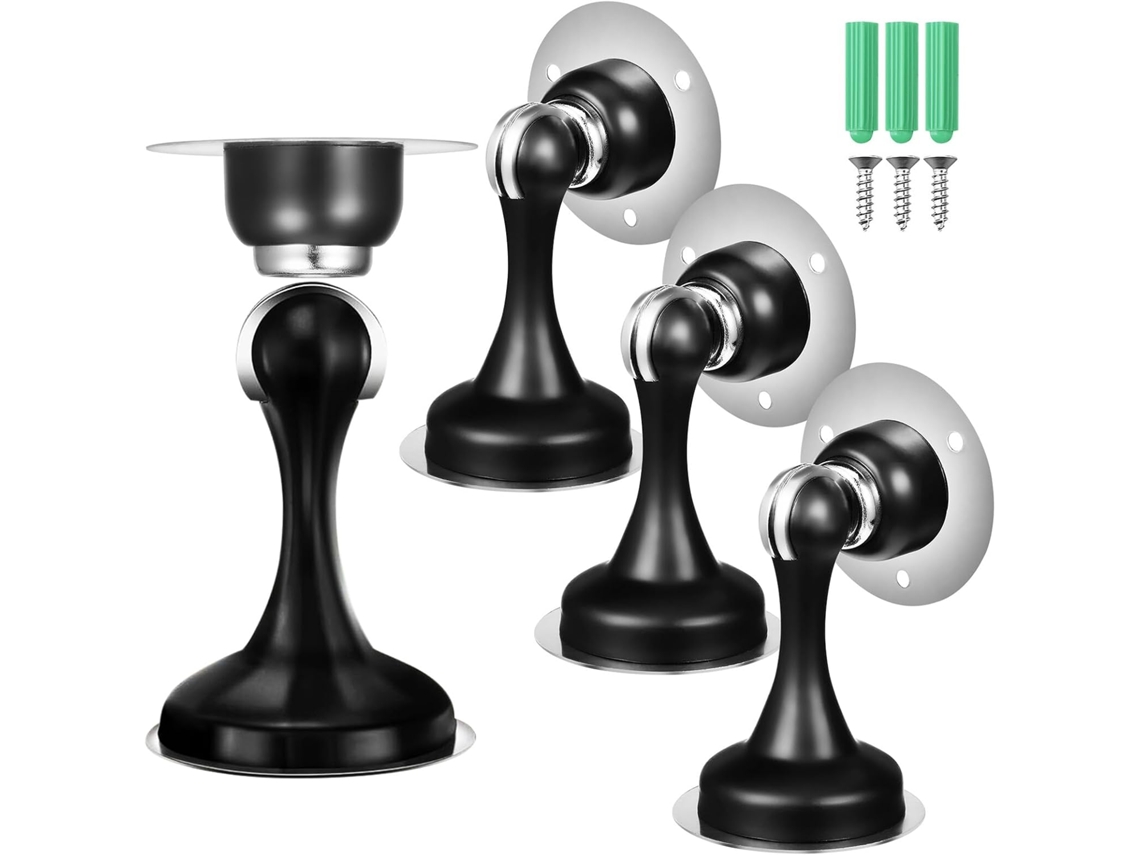 Batentes Magnéticos Para Portas, Proteção De Parede, Aço Inoxidável 201, Tamanho Grande