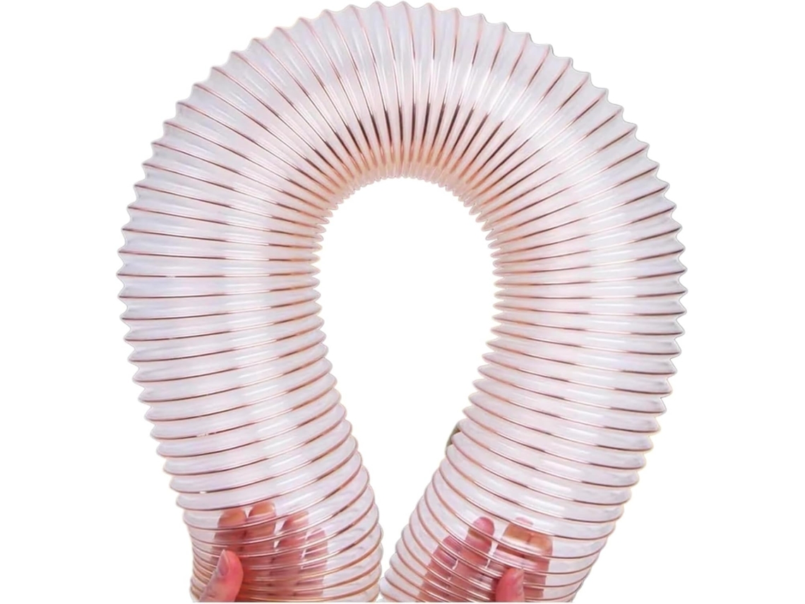 Duto flexível de alumínio 1,5 m x 170 mm com isolamento acústico S/MARCA
