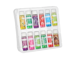Conjunto De 12 Óleos Essenciais 5ml Para Aliviar Fadiga E Melhorar O Sono